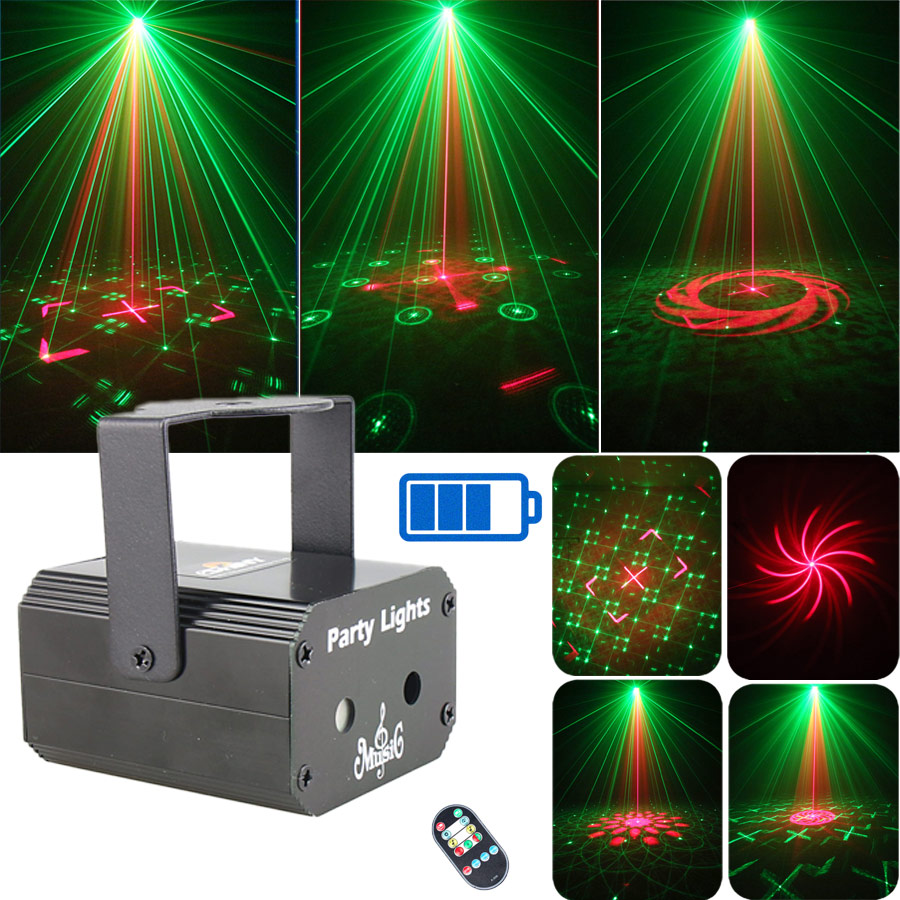 Drawing Projector Kids - 充電式バッテリーディスコライト DJ R&G レーザー 32 パターンプロジェクターパーティーバー寝室クリスマス装飾ステージ子供ギフト