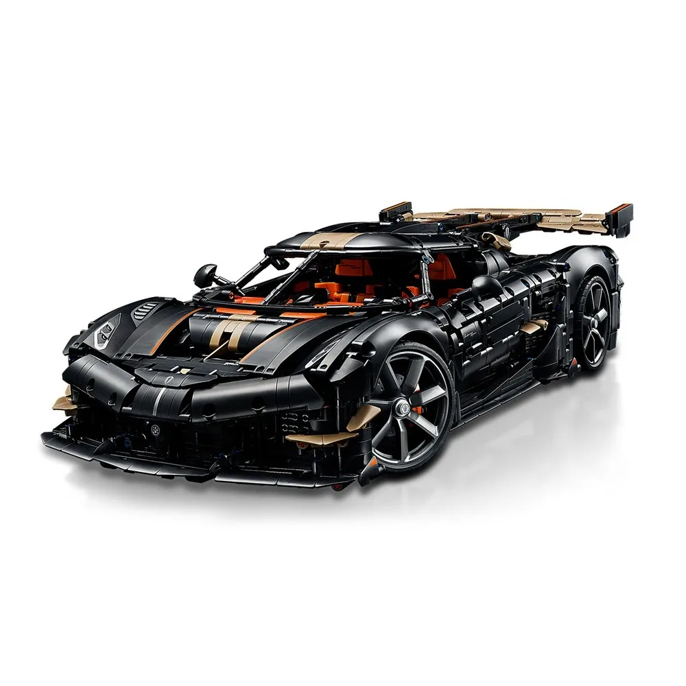 Lego Set Creator - 4104ピース メガカーモデル ビルディングブロックセット 42232 サダイアの槍 DIYクリエイティブ組み立て教育玩具