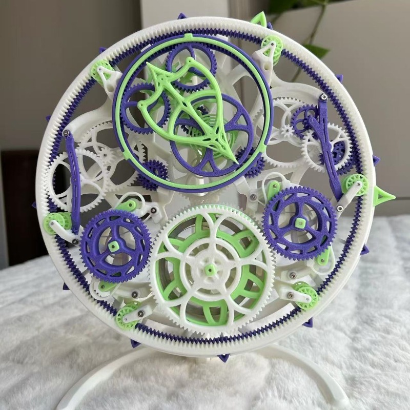 Kinetic Kids Education - 3D ギア機械モデルキット DIY 組み立てパズルキネティックアートデスク装飾教育玩具大人子供デスクトップ装飾おもちゃギフト
