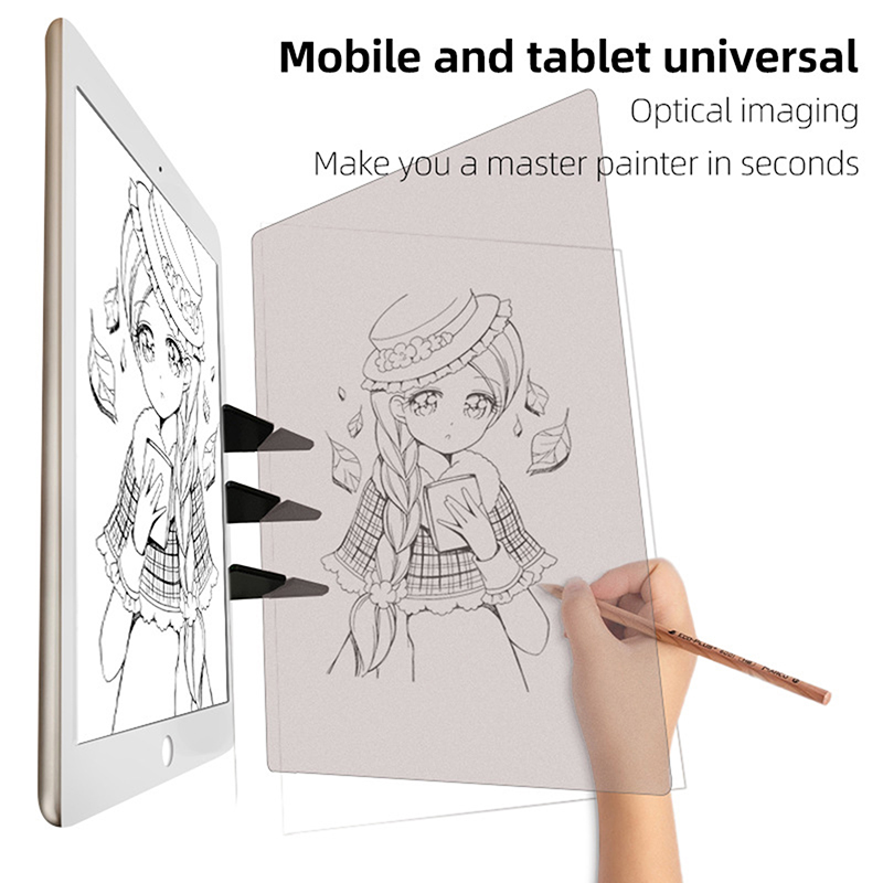 Drawing Projector Kids - 子供用投影描画コピーボードプロジェクター絵画トレースボードスケッチ鏡面反射調光ブラケットモンテッソーリおもちゃ