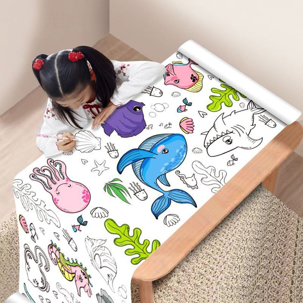 ウォールステッカー グラフィティスクロール カラーフィリング - Kids Educational Workbooks のレビューと価格