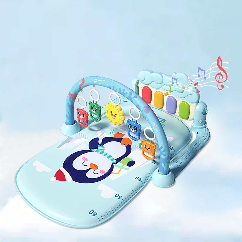 0-12ヶ月ベビーアクティビティジムラック、音楽付き表面アク - Kids Educational Mat のレビューと価格
