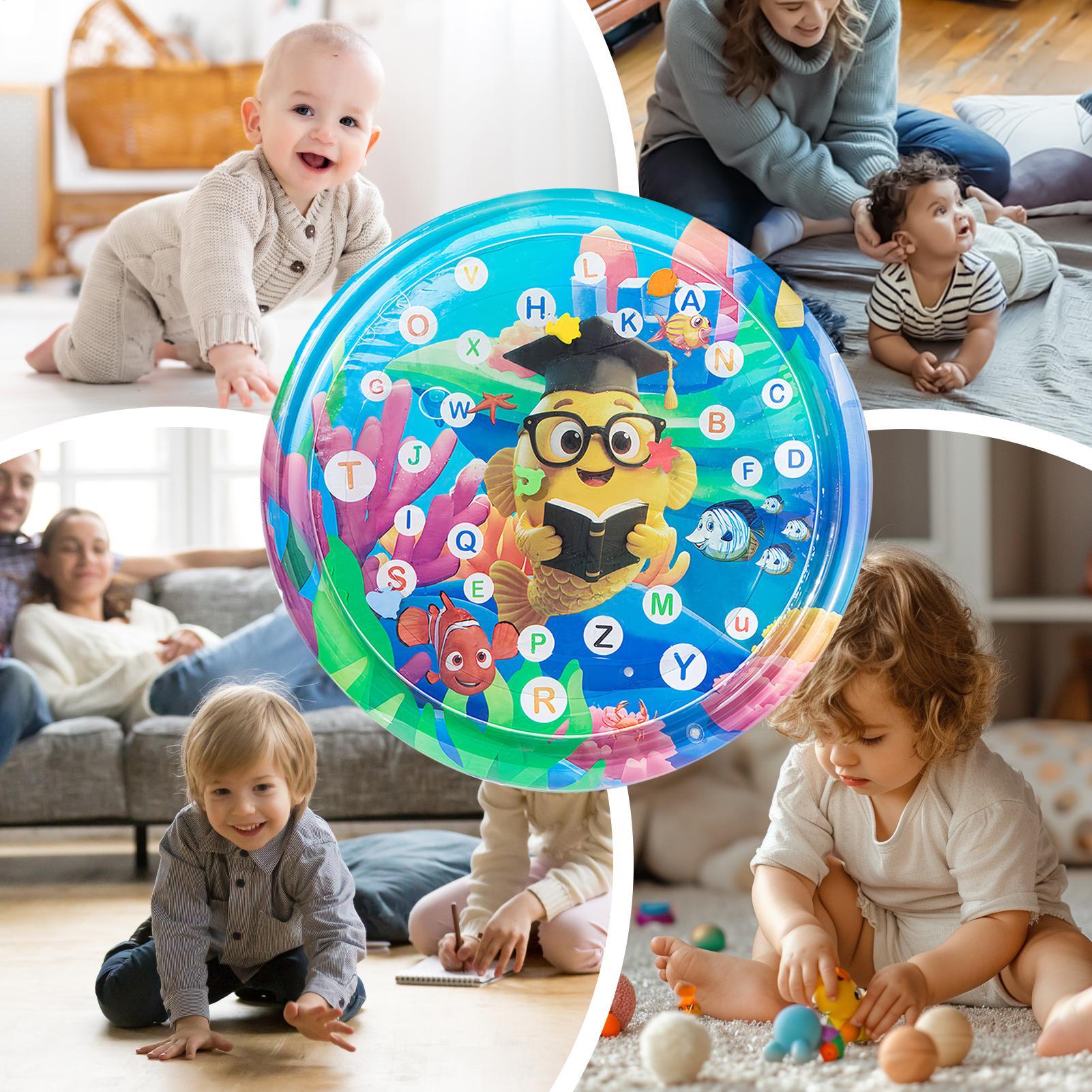 105cmベビー用水遊びマット PVC幼児用楽しいアクティビ - Kids Educational Mat のレビューと価格