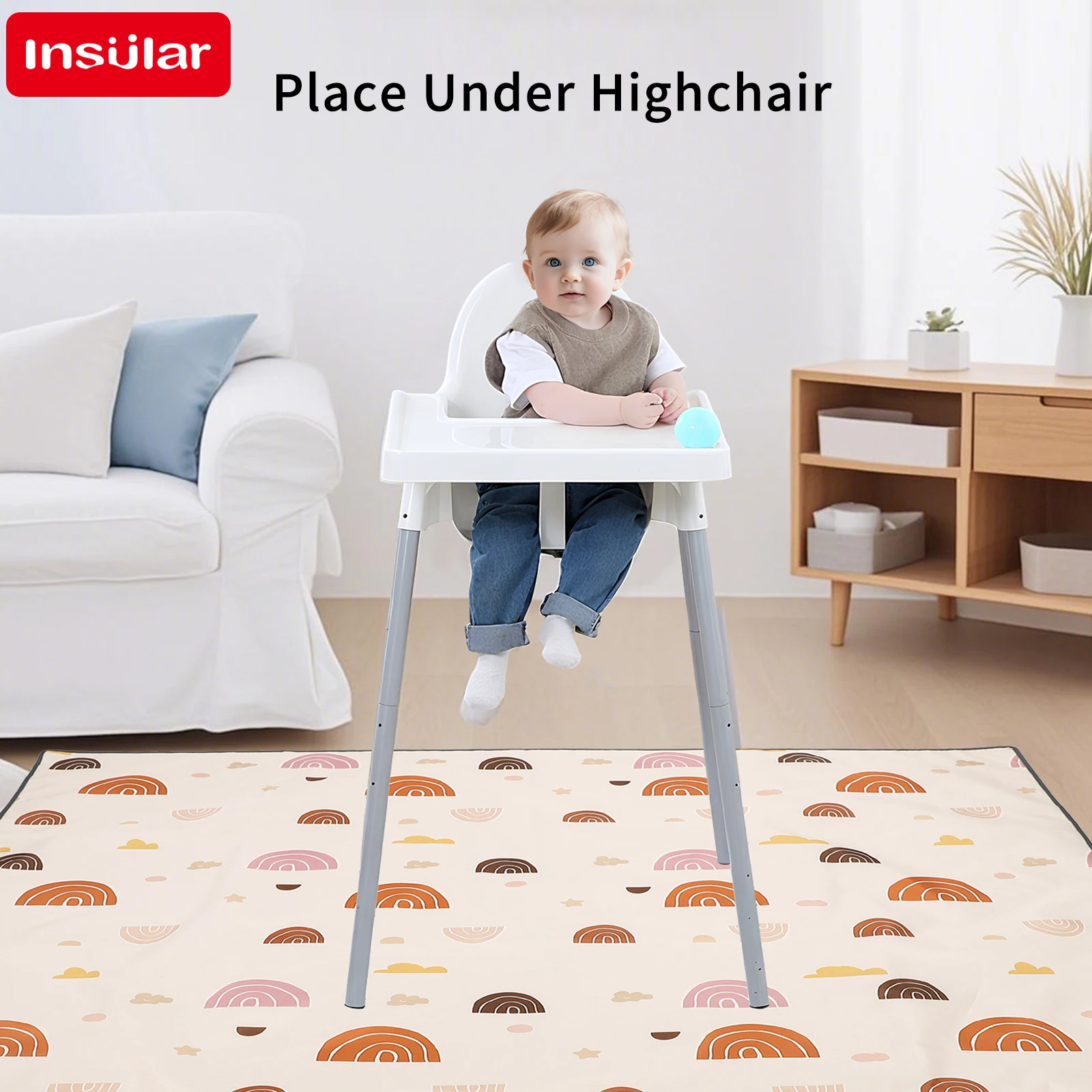 INSULAR キッズ教育マットレス折りたたみベビープレイマ - Kids Educational Mat のレビューと価格