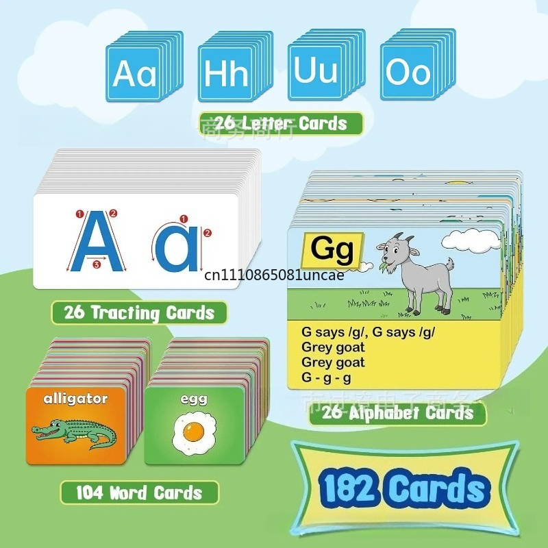 クリエイティブアルファベット学習ポケットチャート子供用早期教 - Kids Education Charts のレビューと価格