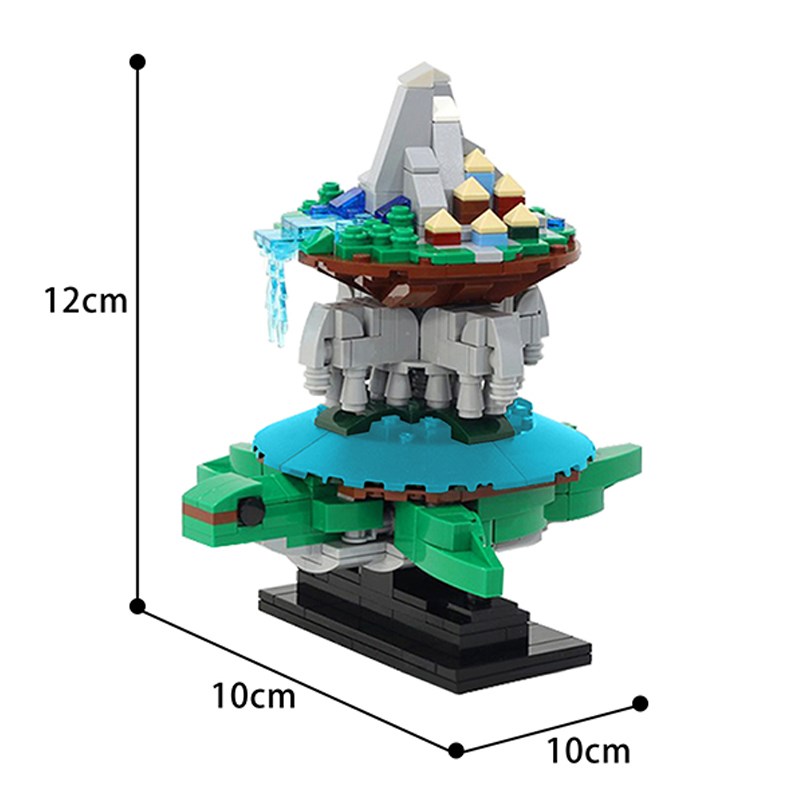 Moc クリエイティブ エキスパート ワールド タートル グ - Kinetic Kids Education のレビューと価格
