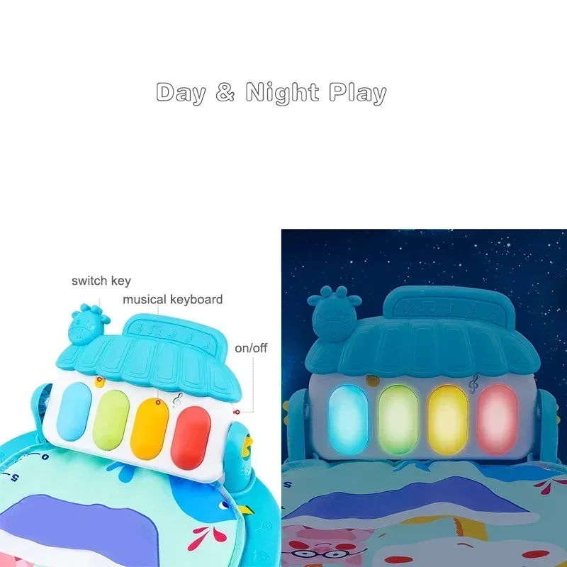 ベビーミュージックラックプレイマットベビーラグ早期教育玩具子 - Kids Educational Mat のレビューと価格