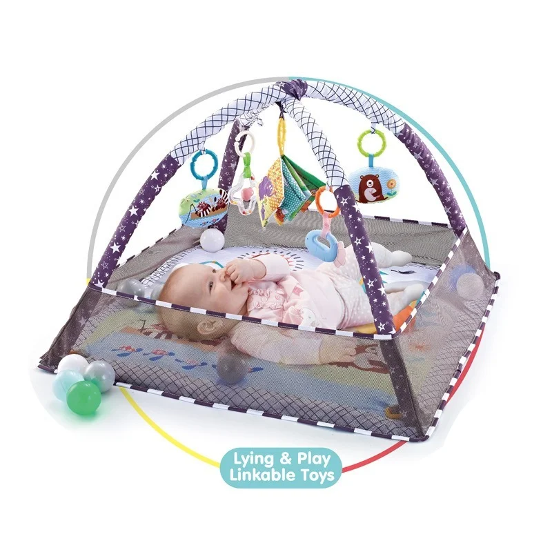 子供用教育フィットネスフレーム、プレイマットラック、クロール - Kids Educational Mat のレビューと価格