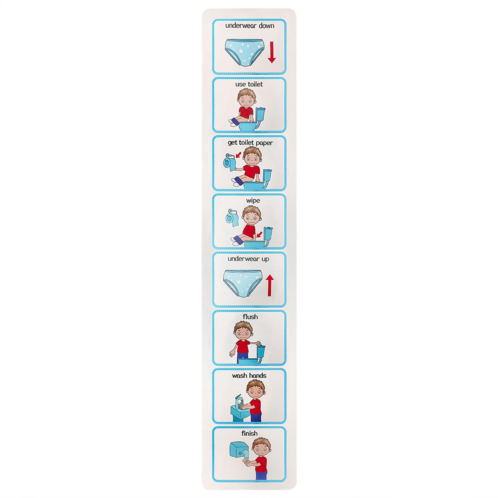 トイレトレーニングチャート 生活スキル トイレトレーニングビ - Kids Education Charts のレビューと価格