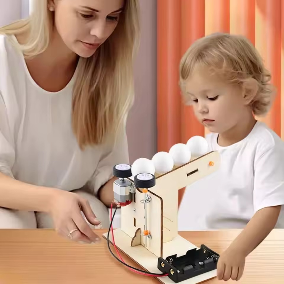 DIY 自動ボールサーバーマシン STEM 科学玩具運動エネ - Kinetic Kids Education のレビューと価格