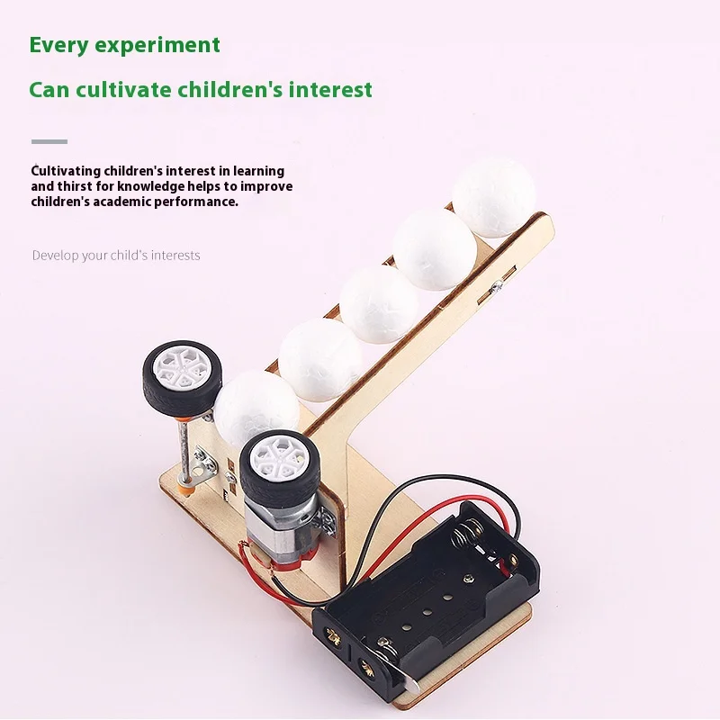 DIY 自動ボールサーバーマシン STEM 科学玩具運動エネ - Kinetic Kids Education のレビューと価格