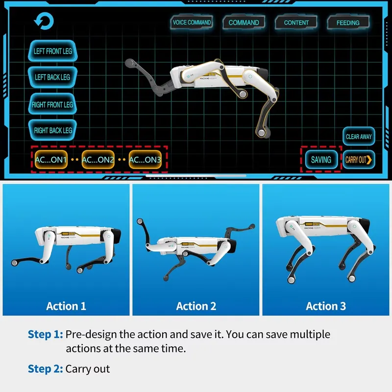 スマートロボット犬インタラクティブSTEM玩具音声制御30ア - Kids Education Free App のレビューと価格