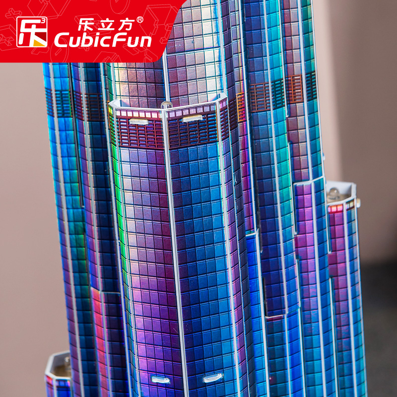 子供のためのブリジュハリファ塔の3Dパズル,創造的な紙のモデ - Kids Education Dubai のレビューと価格