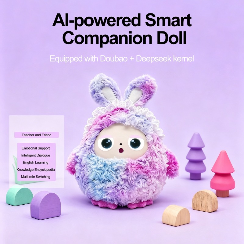 AIスマート早期教育ドール、音声制御＆LEDアイ搭載、Tuy - Kids Education Free App のレビューと価格