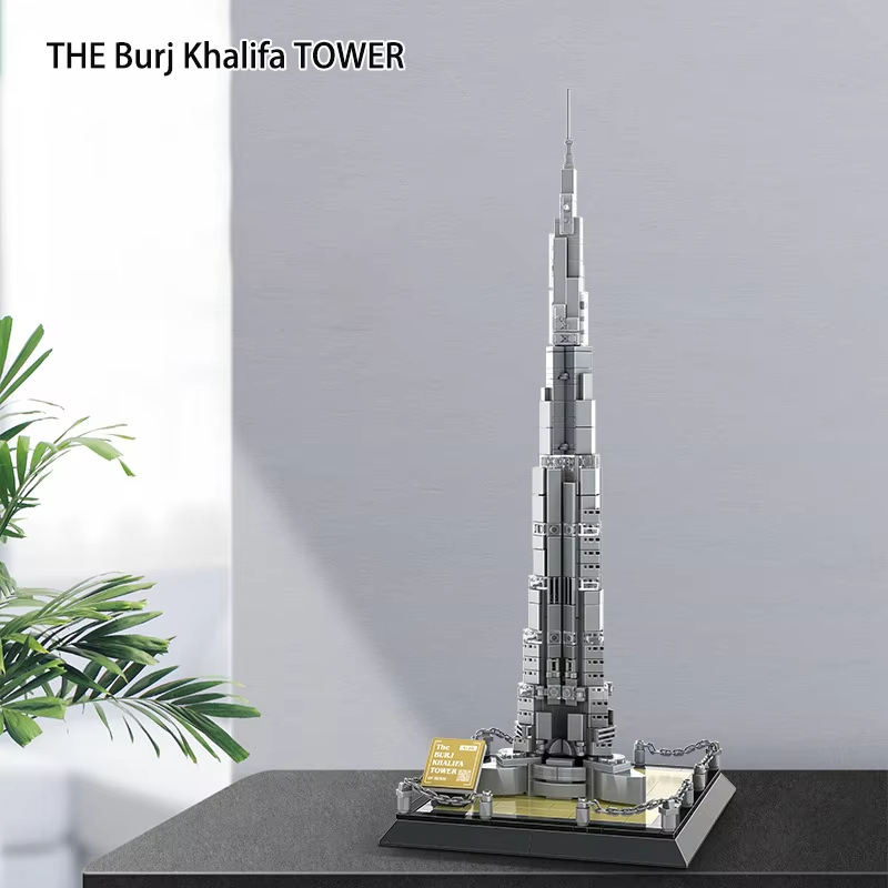 DIY ブルジュ・カリファタワー ミニビルディングブロックセ - Kids Education Dubai のレビューと価格