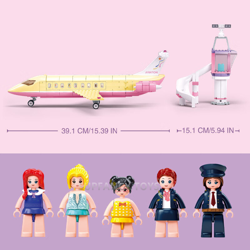 Sluban City ビルディングブロックセット ピンクド - Lego Set Creator のレビューと価格