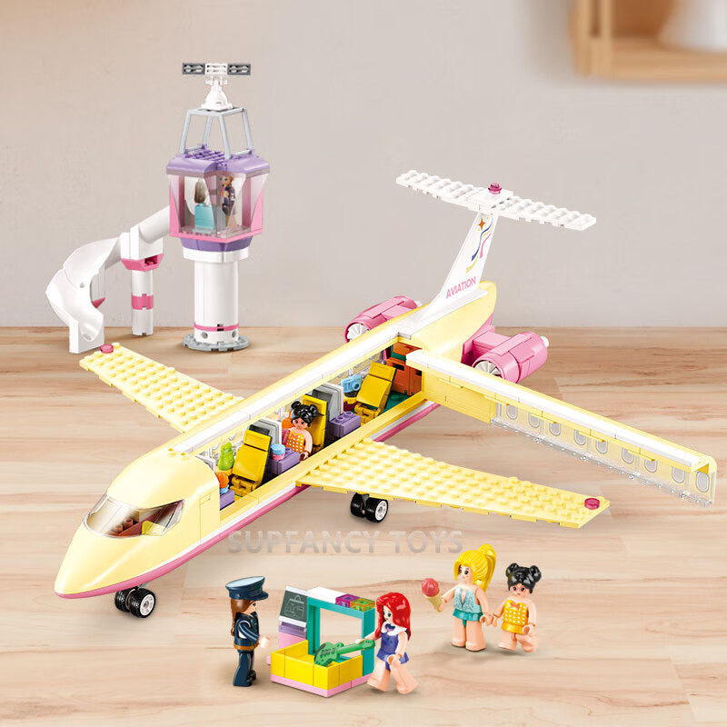 Sluban City ビルディングブロックセット ピンクド - Lego Set Creator のレビューと価格