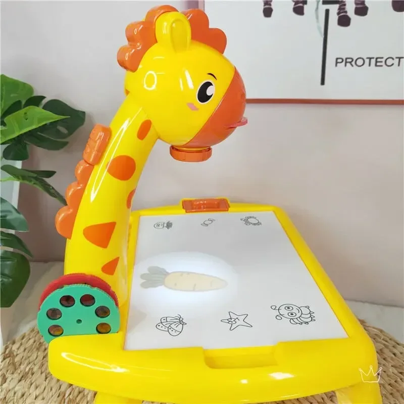 LEDプロジェクターボードキリン手書きペイントデスク子供描画 - Drawing Projector Kids のレビューと価格