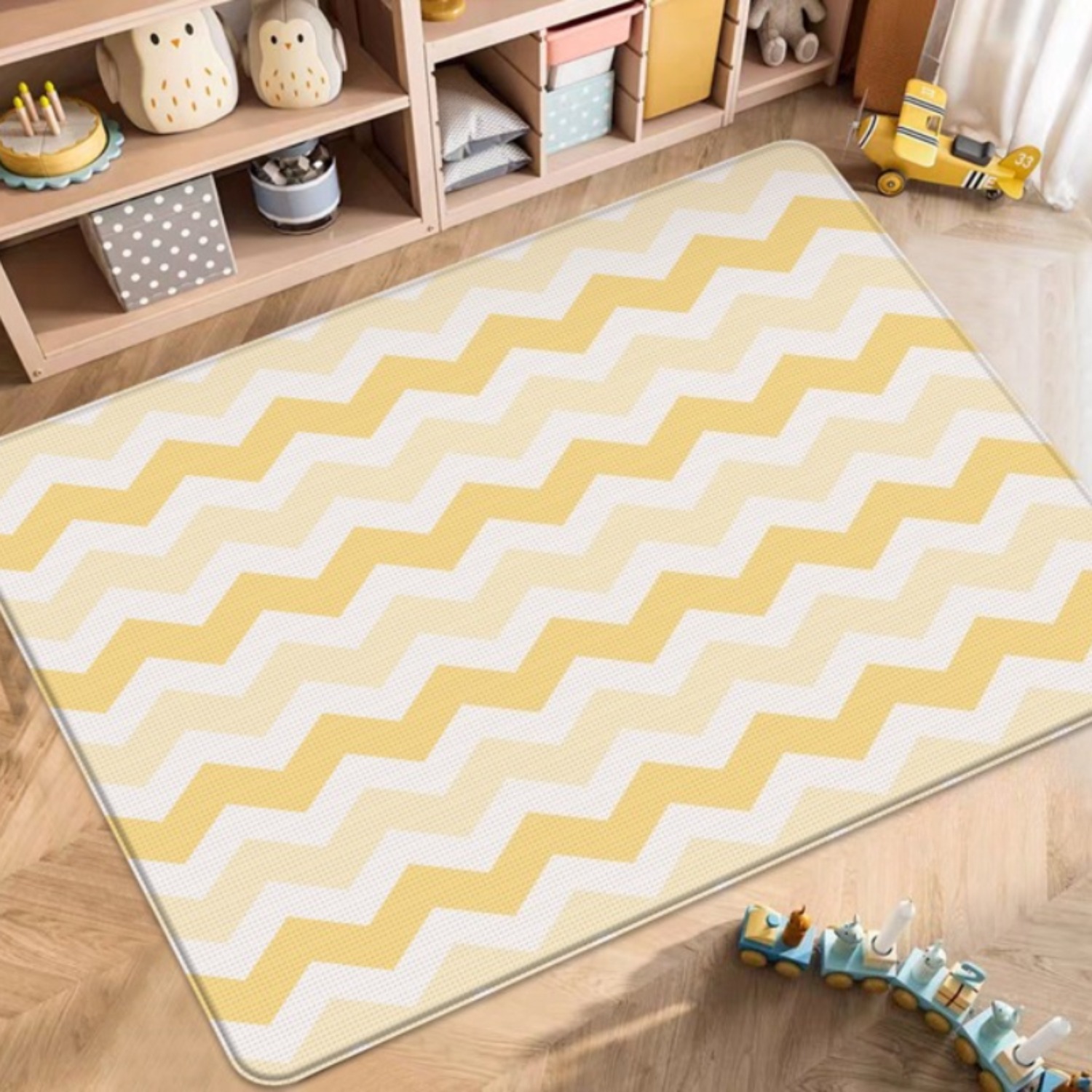 折りたたみベビープレイマット子供用両面パターン保護滑り止めア - Kids Educational Mat のレビューと価格