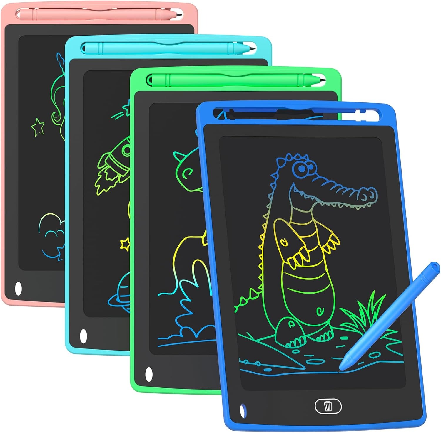 子供用LCDライティングタブレット、8.5インチカラフルな落 - Kids Educational Device のレビューと価格