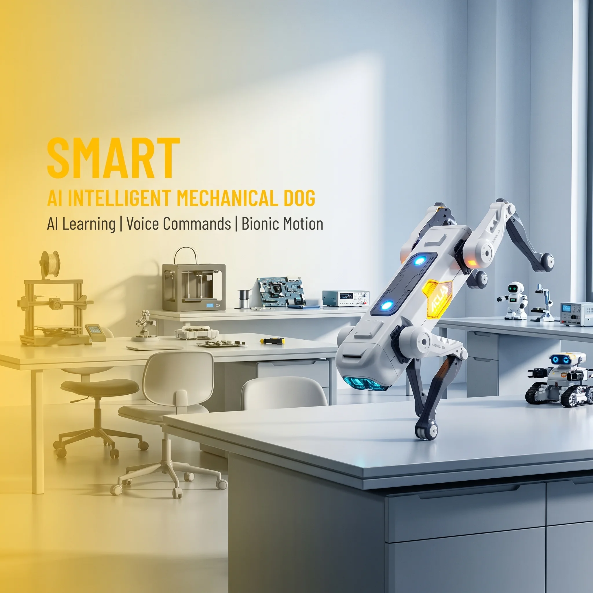 AIスマートロボット犬、音声＆アプリ制御、プログラミング、ダ - Kids Education Free App のレビューと価格