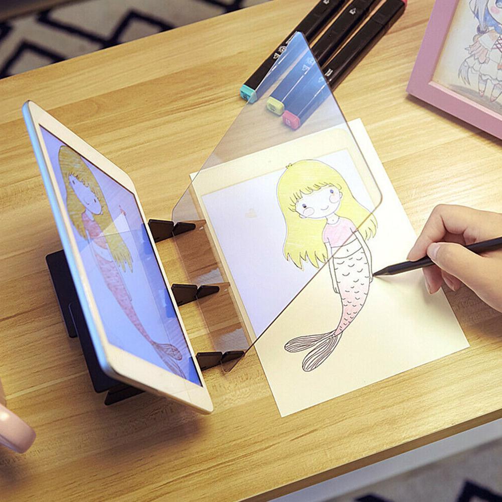 子供用LEDプロジェクションボード,コピーボード,絵画追跡, - Drawing Projector Kids のレビューと価格