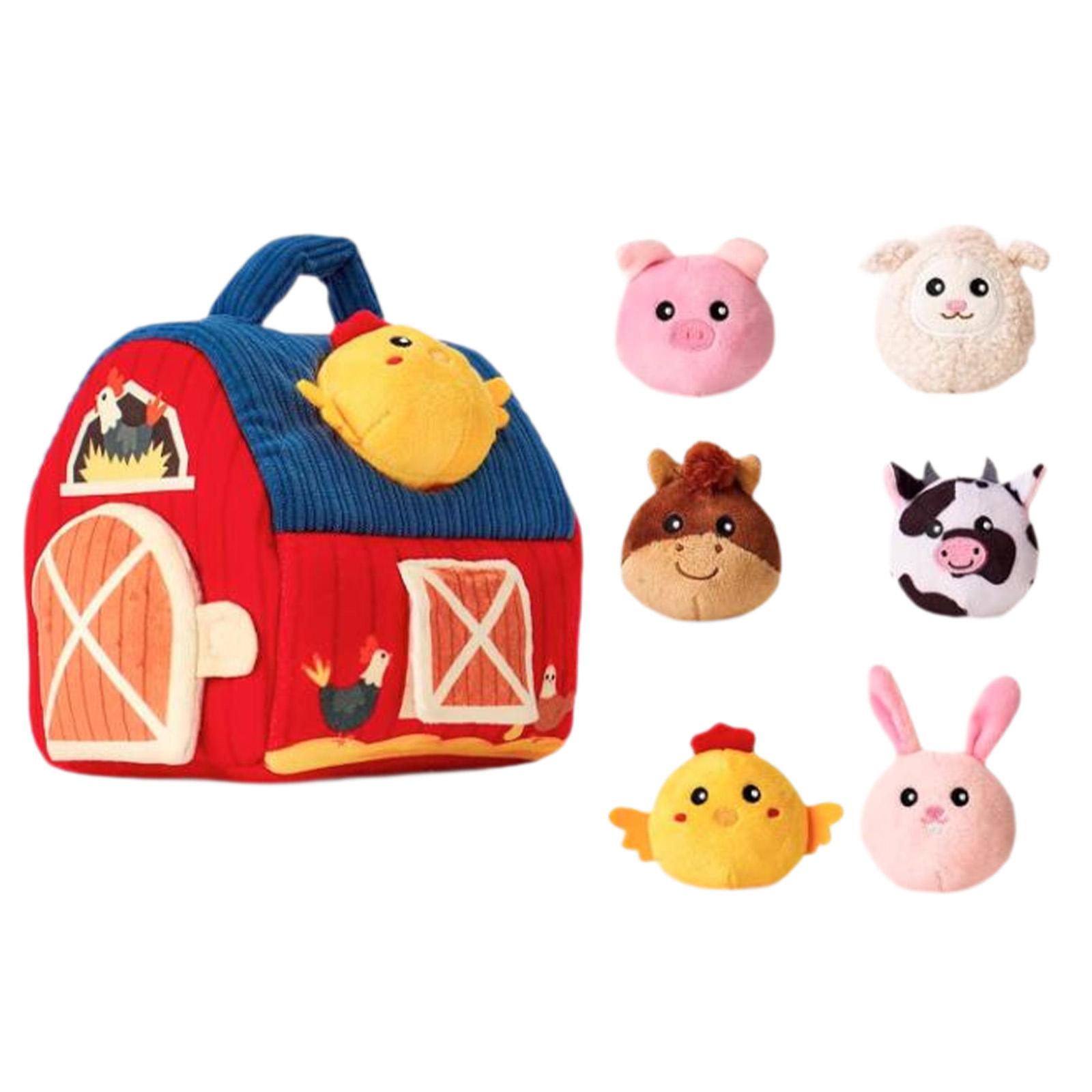 ぬいぐるみ農場の動物ギフト クリスマス ソフトイースターバス - Kids Education Learn Tv のレビューと価格
